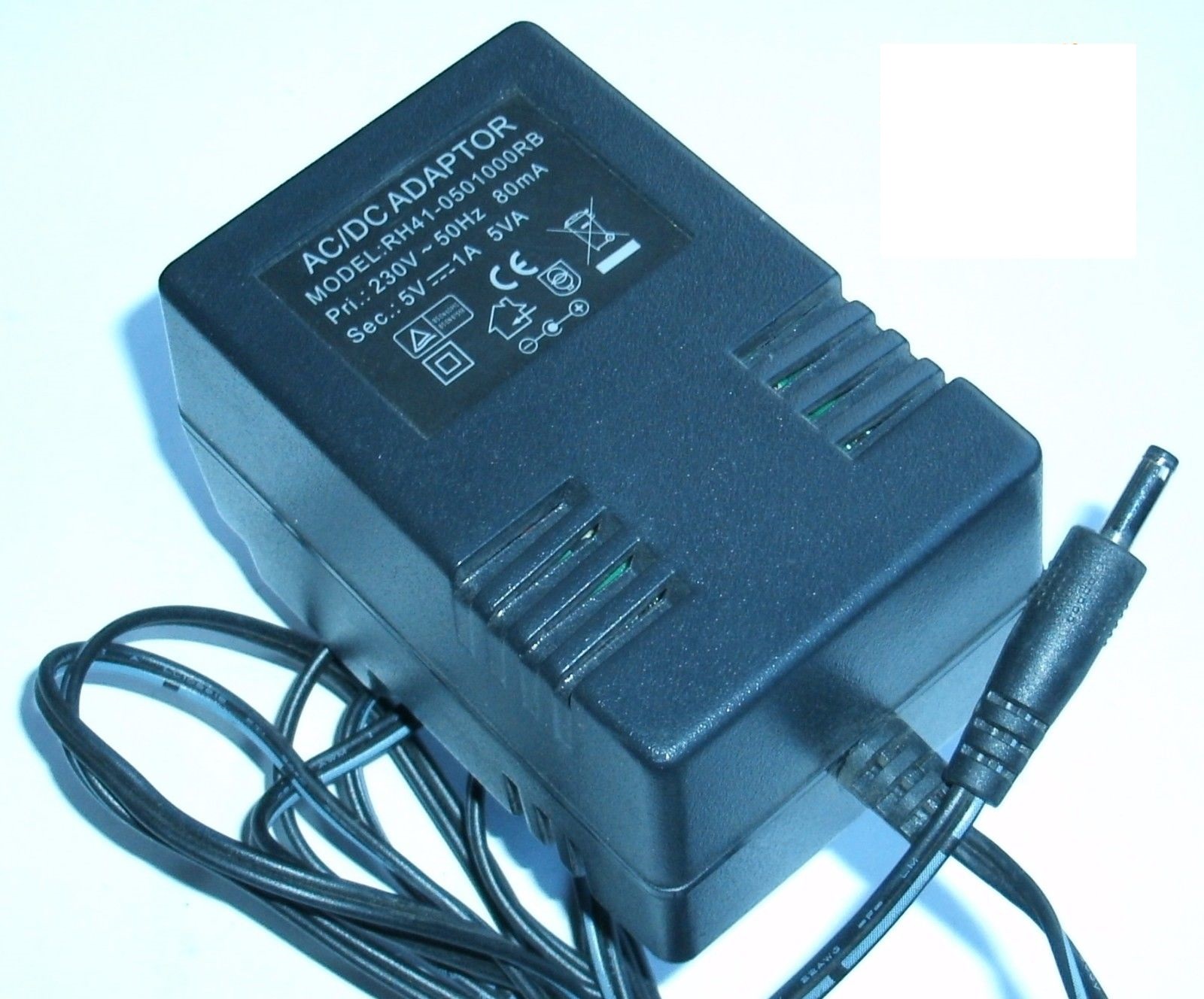 *100% Brand NEW*RH41-0501000RB 5V 1A 5VA AC/DC Adapter Power Supply - Click Image to Close